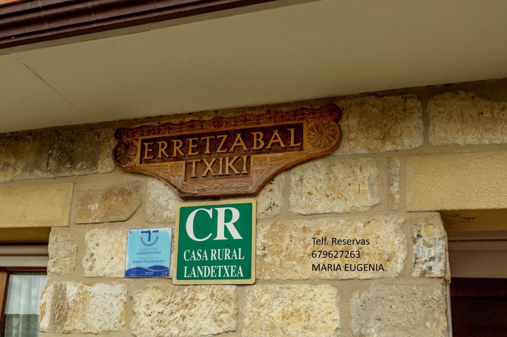 Casa Rural Erretzabal Txiki Orio Exteriör bild